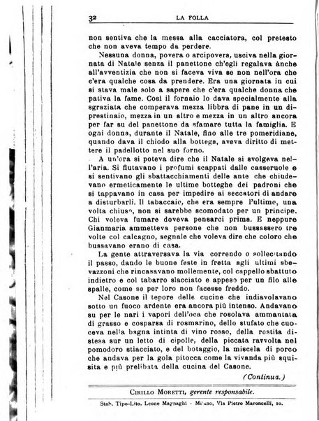 La folla periodico settimanale illustrato