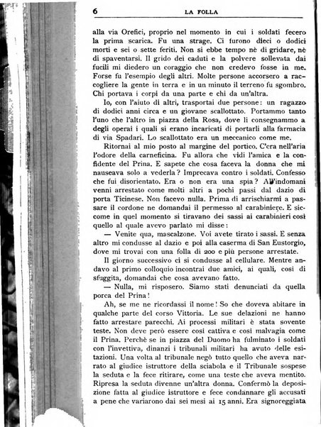 La folla periodico settimanale illustrato