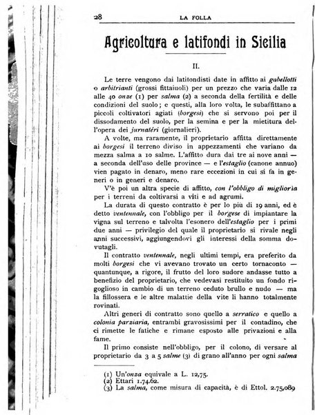 La folla periodico settimanale illustrato