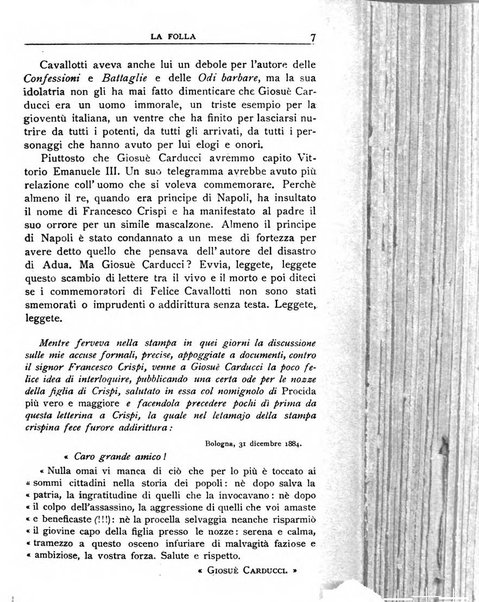 La folla periodico settimanale illustrato