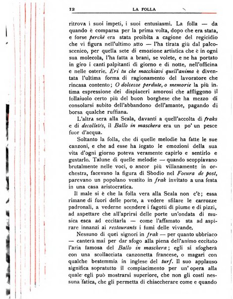 La folla periodico settimanale illustrato