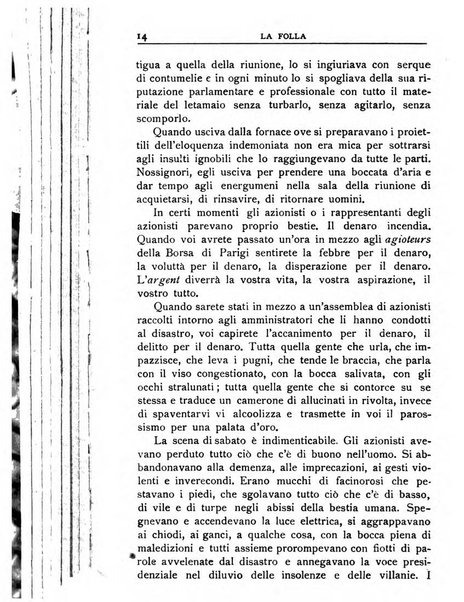 La folla periodico settimanale illustrato