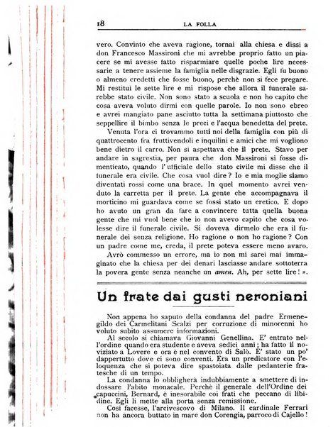 La folla periodico settimanale illustrato