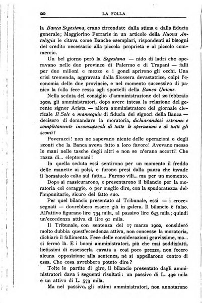 La folla periodico settimanale illustrato