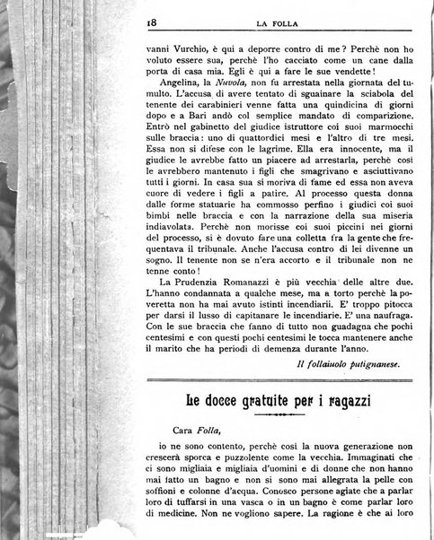 La folla periodico settimanale illustrato