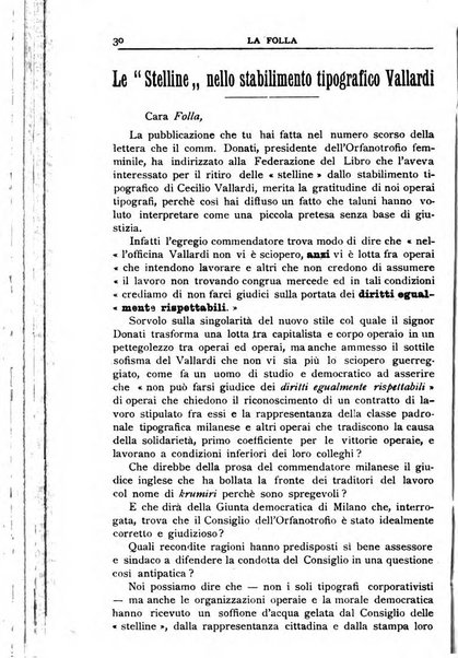 La folla periodico settimanale illustrato