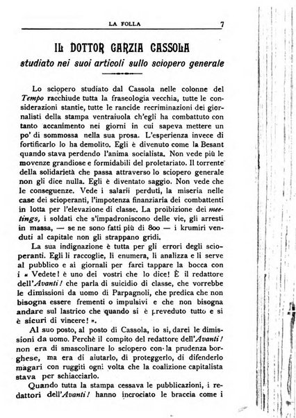 La folla periodico settimanale illustrato