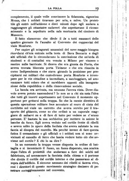 La folla periodico settimanale illustrato