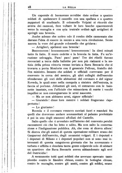 La folla periodico settimanale illustrato