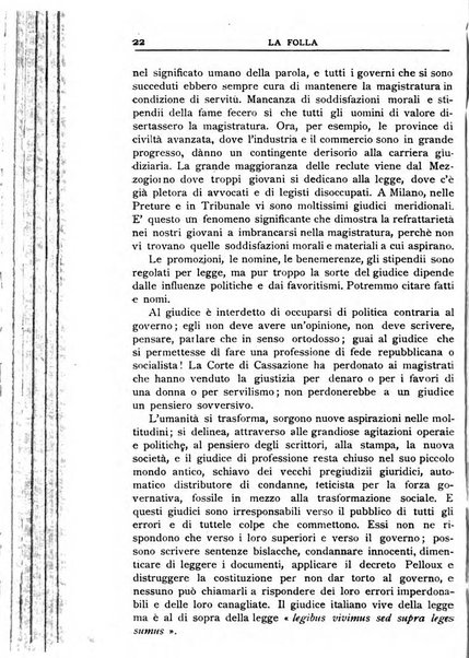 La folla periodico settimanale illustrato