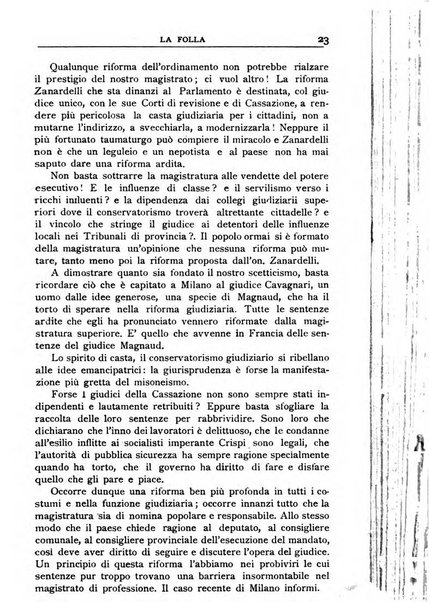 La folla periodico settimanale illustrato