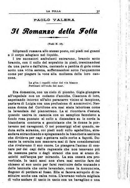 La folla periodico settimanale illustrato