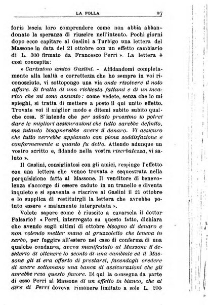 La folla periodico settimanale illustrato