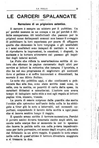 La folla periodico settimanale illustrato