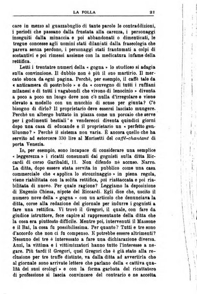 La folla periodico settimanale illustrato