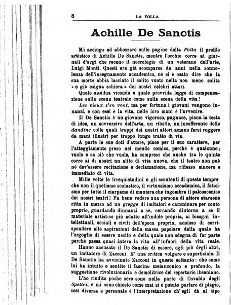 La folla periodico settimanale illustrato