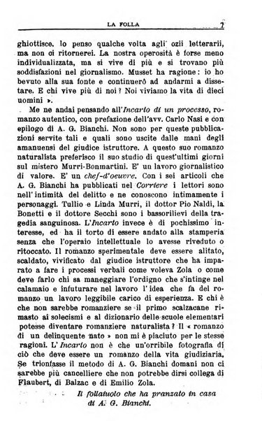 La folla periodico settimanale illustrato