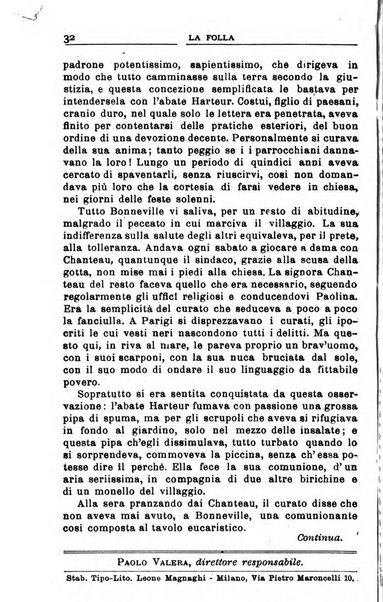 La folla periodico settimanale illustrato