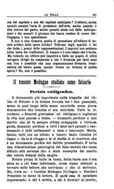 La folla periodico settimanale illustrato