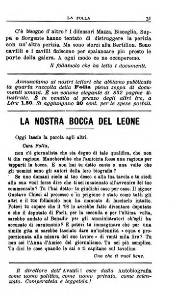 La folla periodico settimanale illustrato