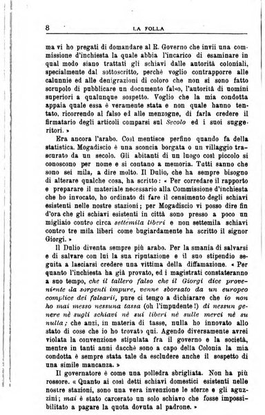 La folla periodico settimanale illustrato