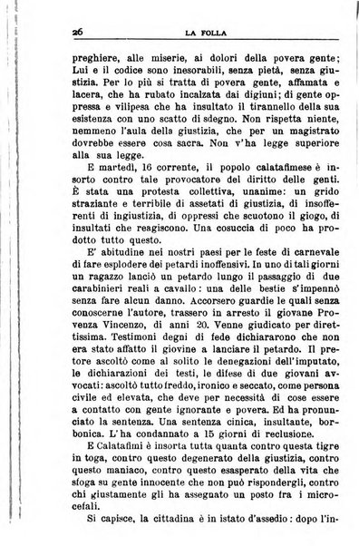 La folla periodico settimanale illustrato