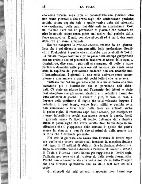 La folla periodico settimanale illustrato