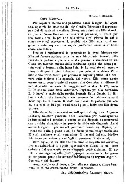 La folla periodico settimanale illustrato