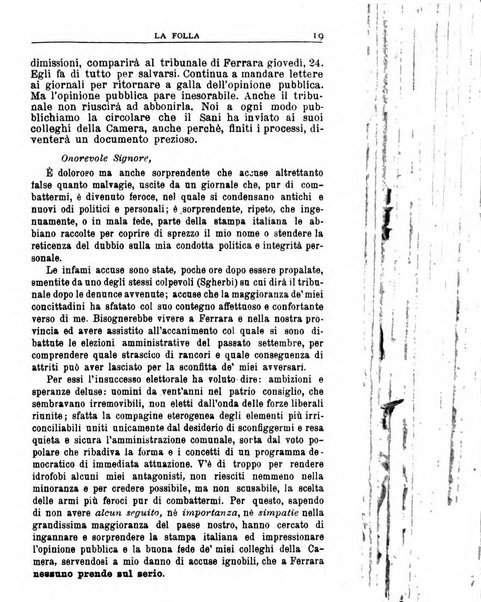 La folla periodico settimanale illustrato