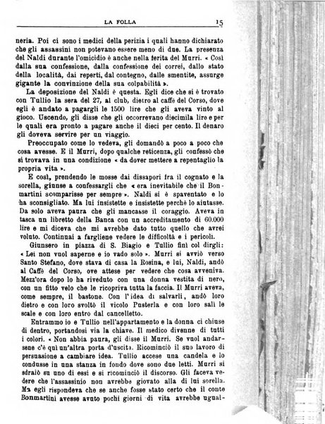 La folla periodico settimanale illustrato