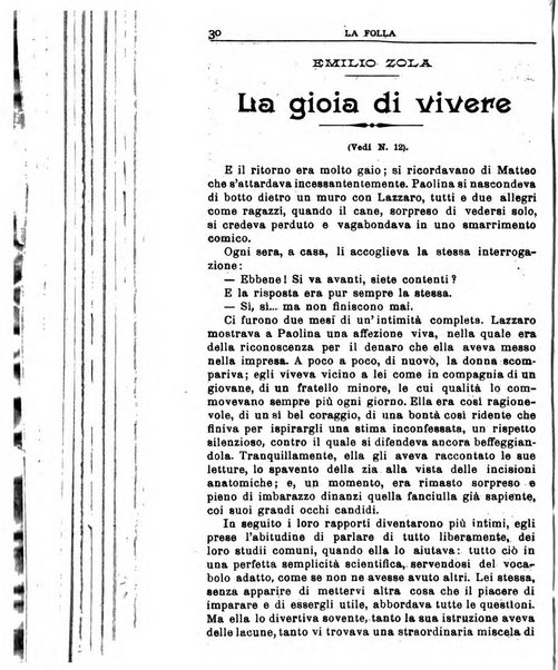 La folla periodico settimanale illustrato