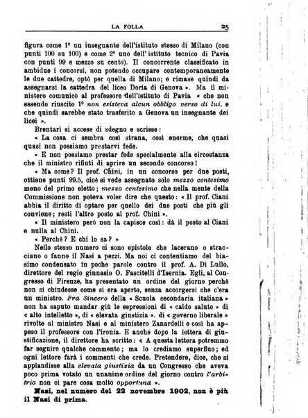 La folla periodico settimanale illustrato