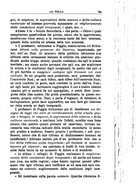 La folla periodico settimanale illustrato