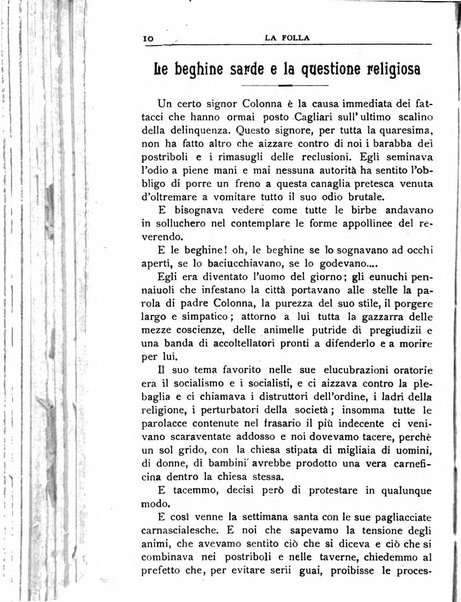 La folla periodico settimanale illustrato