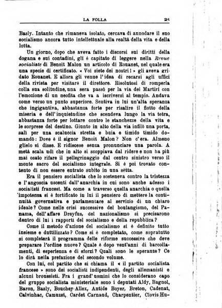 La folla periodico settimanale illustrato