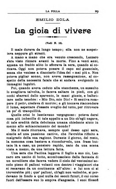 La folla periodico settimanale illustrato