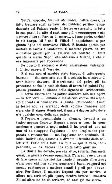 La folla periodico settimanale illustrato