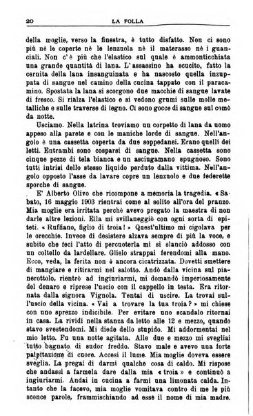 La folla periodico settimanale illustrato