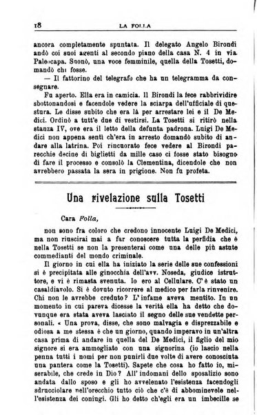 La folla periodico settimanale illustrato