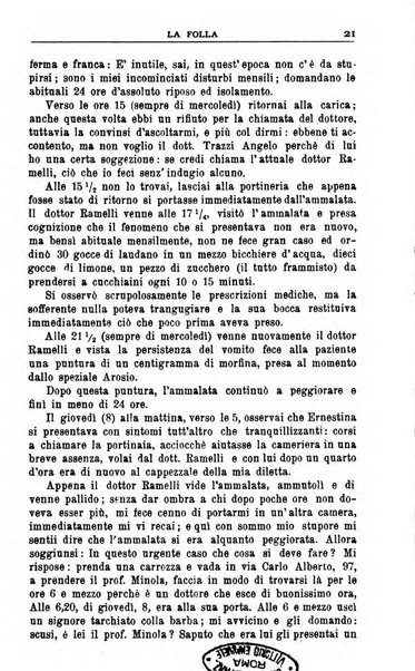 La folla periodico settimanale illustrato