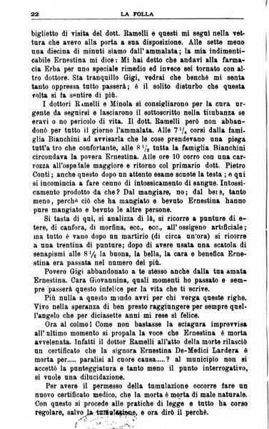 La folla periodico settimanale illustrato