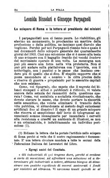 La folla periodico settimanale illustrato