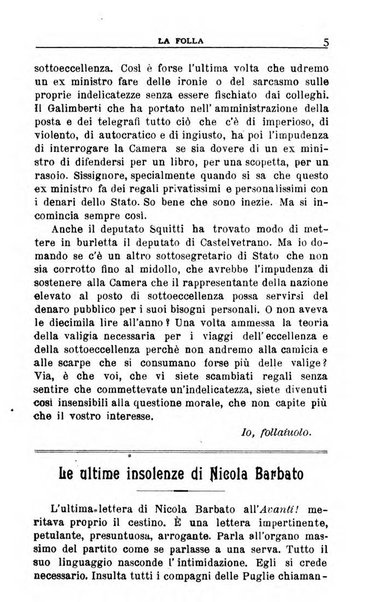 La folla periodico settimanale illustrato