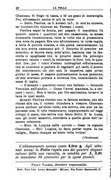 La folla periodico settimanale illustrato