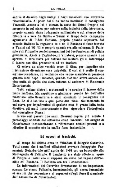 La folla periodico settimanale illustrato