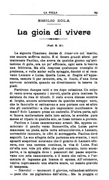 La folla periodico settimanale illustrato