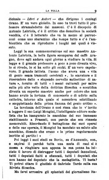 La folla periodico settimanale illustrato