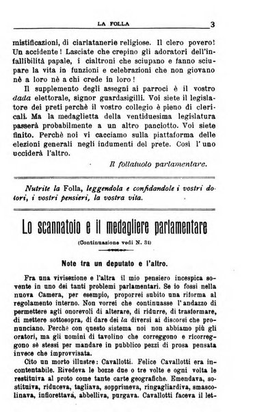 La folla periodico settimanale illustrato