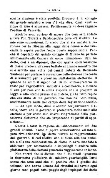 La folla periodico settimanale illustrato