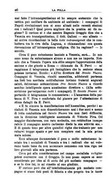 La folla periodico settimanale illustrato